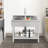 Freestanding Kitchen Sink Stainless Steel Utility Sink Laundry&Utility Room Sink Rectangular Single Bowl Sink With Pull-Out Faucet-115822433
