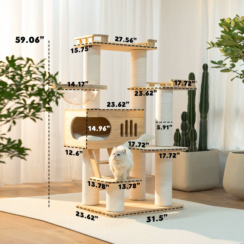 Arbre à chat 59 H