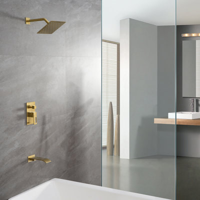 Complete Shower System with Rough in-Valve