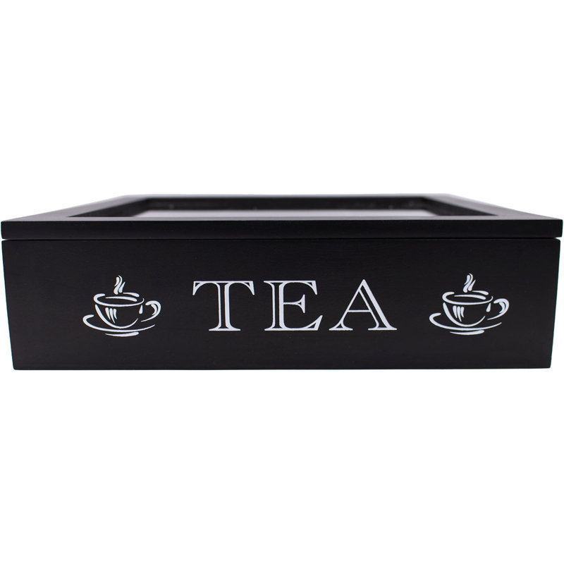 Latitude Run Arisela Wood Tea Box