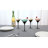Flurina 8oz. Handmade Martini Glass Set
