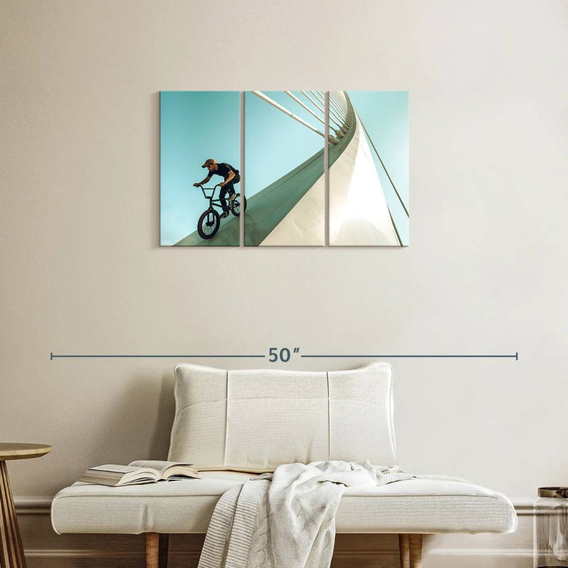 BMX Rider, H 20 po x l 33 po