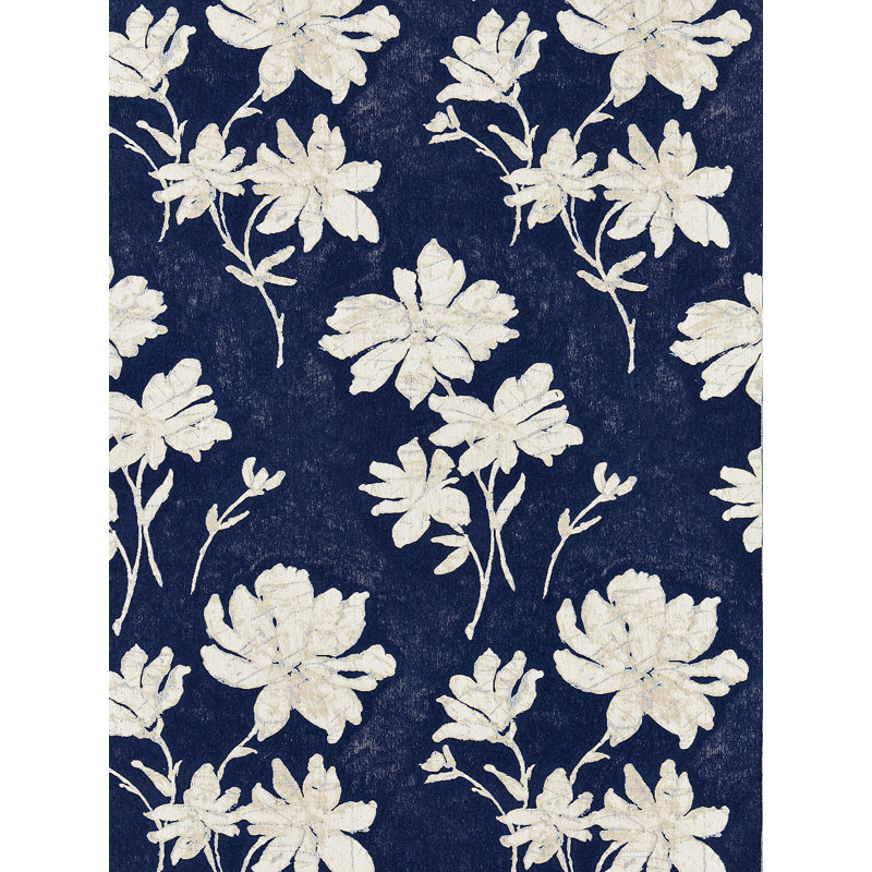Tissu Merchante Flore Batik, Indigo