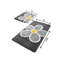 Ensemble de tapis de bain en acrylique (2 pièces) antibactérien et antidérapant, 19,7 po x 23,6 po et 23,6 po x 39,4 po | 100% acrylique, hauteur des poils: 0,7 à 1,2 po | Lavable à la machine, doux et durable pour le décor de votre salle de bain-1394374897