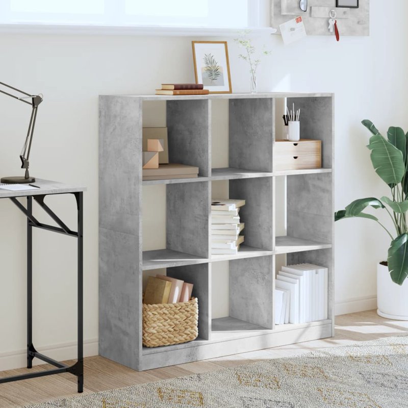 Ayoob 108cm H x 102cm W Bookcase