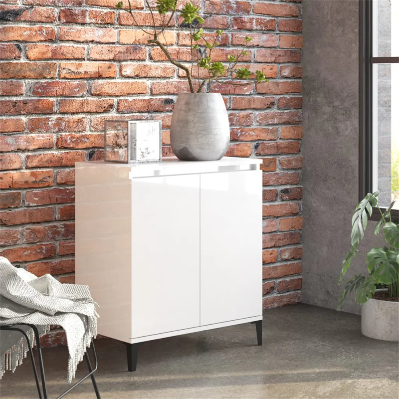 Gieze 60cm Sideboard, High Gloss White