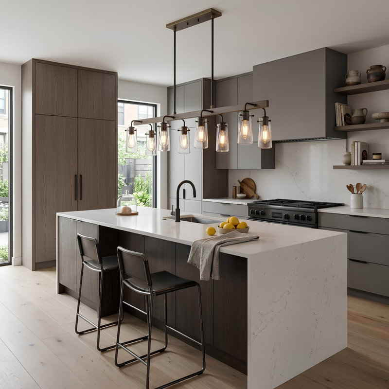 8 - Light Kitchen Island Pendant