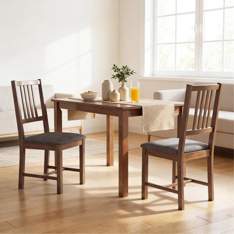 Élégantes chaises de cuisine, chaises de salle à manger, ensemble de 2 chaises (seulement chaise), 2