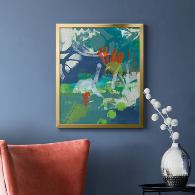 Toile encadrée de qualité supérieure Tropical prêt à accrocher