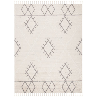 Powell Hand Tufted Wool Geometric Rug