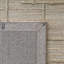 Tapis rayé en jute tissé à la main Contemporary-235002843