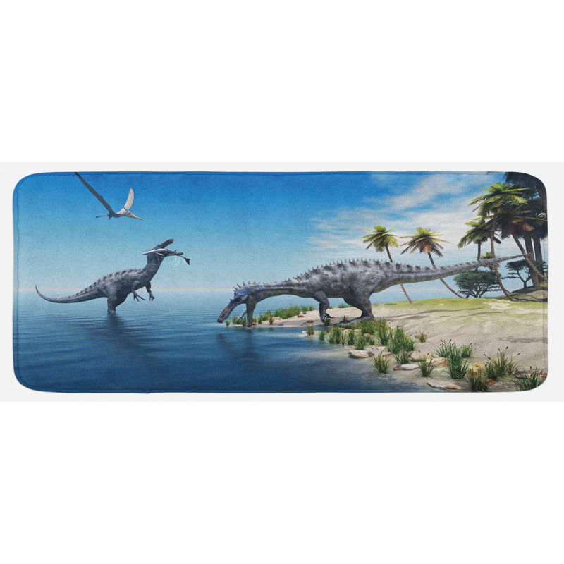 Tapis de cuisine jurassique
