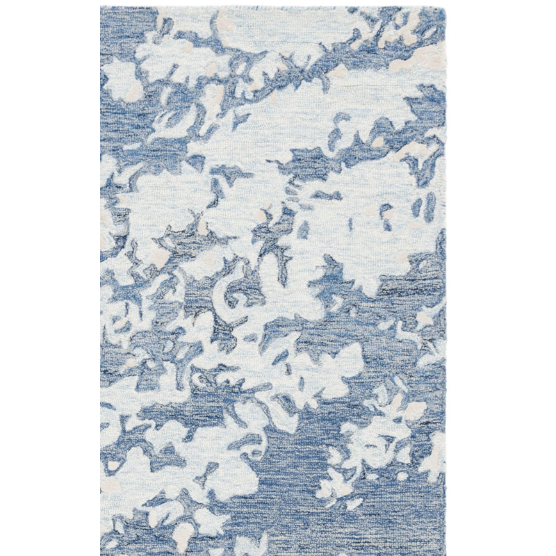 Nashley 403 Hand Tufted Wool Pile Abstract Rug, Runner 2'3" x 8'