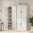 Antique White Kitchen Pantry Cabinet with Doors and Adjustable Shelves, 70-Inch Tall Freestanding Storage Unit for Bathroom, Dining Room or Living Room