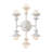 Cadence 6 - Light Vanity Light