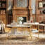 Oval & Round Nesting Coffee Tables (80+52Cm), High-Low Marble Effect Duo With 4-Tier Storage-1166876304