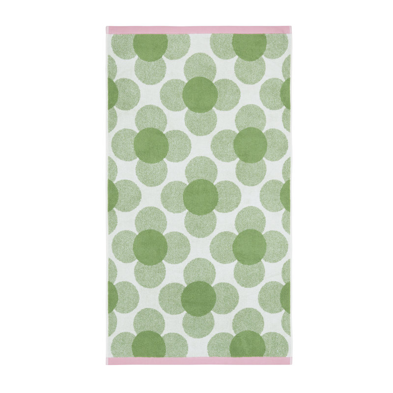 Retro Flower Towels, 38" H x 35" W x 4" D