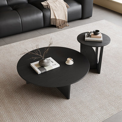 Pedestal 2 Bunching Tables Coffee Table