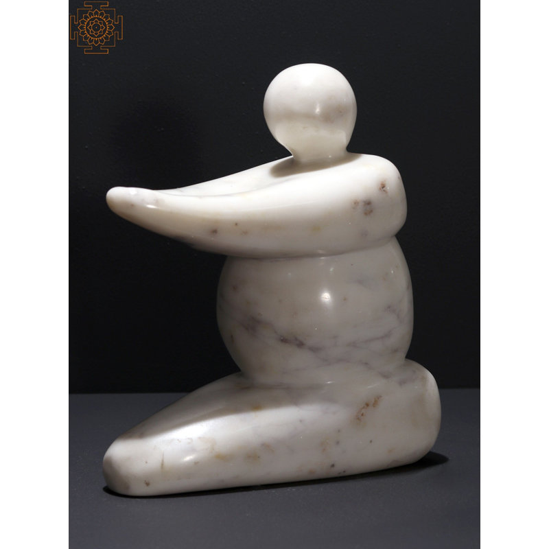 Statue de jardin en marbre blanc Reham Decor
