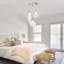 3 - Light Glass Cluster Globe Pendant
