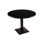 Round with Steel Base Dining Table