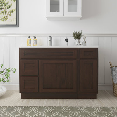 Base de meuble-lavabo simple 48 po seulement