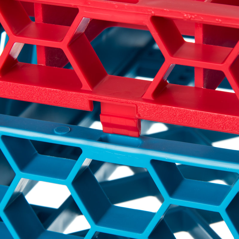 Support en verre, Rouge