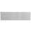 Plaque de protection en aluminium 8 po x 34 po, finition nickel satiné (paquet simple)