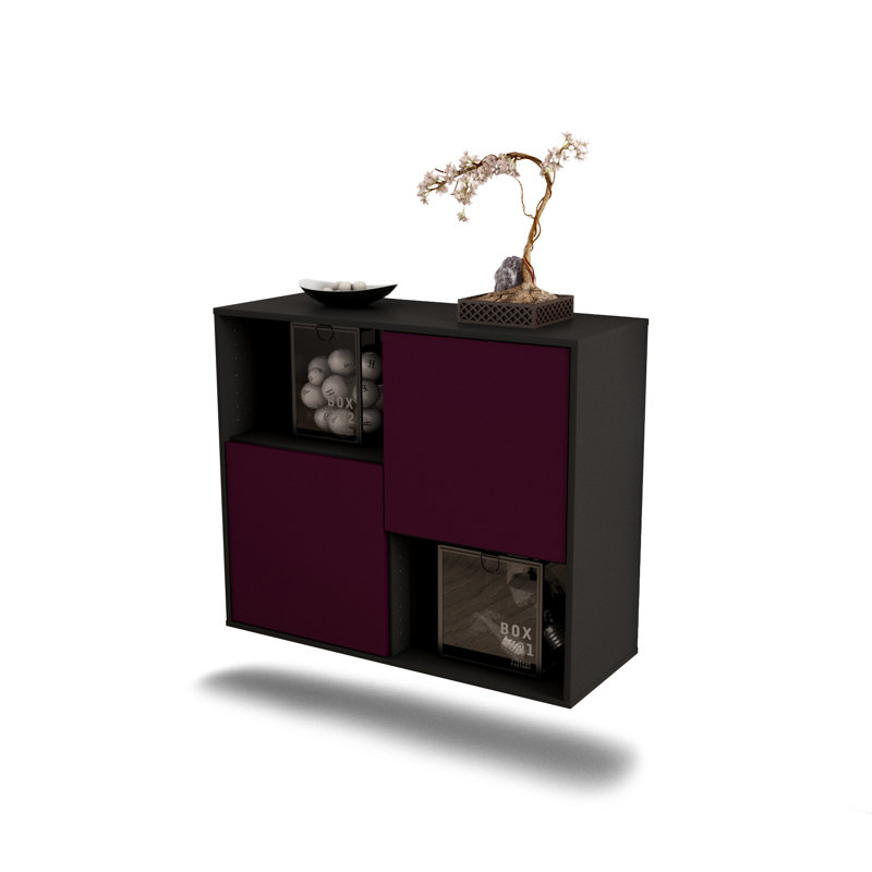 Rosenblatt 92cm Sideboard, Purple
