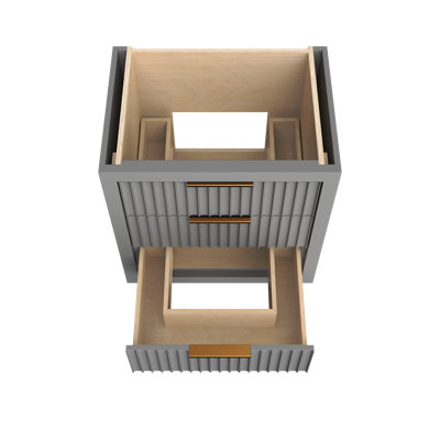 Lecrieú Three-Drawer Single Bath Vanity