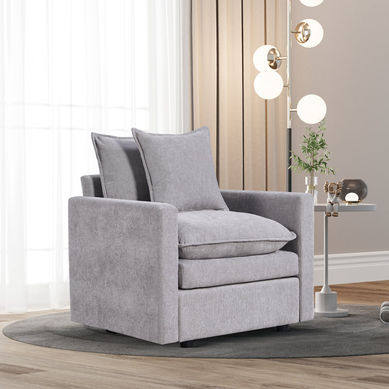 Fauteuil de lecture rembourré Modern