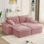 Méridienne à compression 81 po avec 2 coussins 81 po Corduroy-2032373991