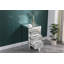 Gavankar 40cm W Glass Bedside Table