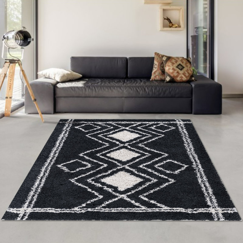 Geometric Area Rug, Rectangle 120 x 170cm