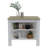 Brooklyn Antibacterial Surface Kitchen Island, Three Concealed Shelves-1864758939
