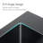 HIGOLD 33'' L Double Bowl Quartz Kitchen Sink, Undermount Farmhouse Drop-In Basin Black
