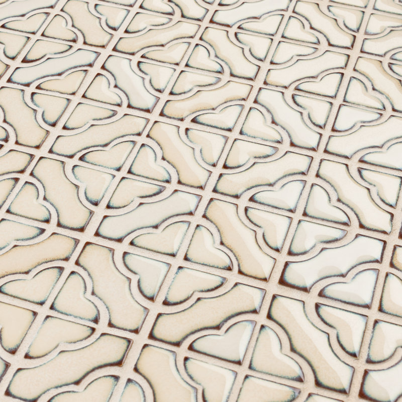 Tower 1.62" x 1.62" Porcelain Random Mosaic Wall & Floor Tile