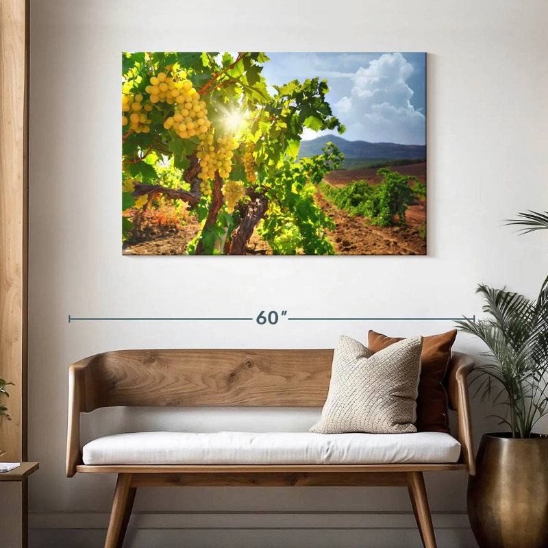 Yarlin Luminous Grape Vine, 30" H x 45" W