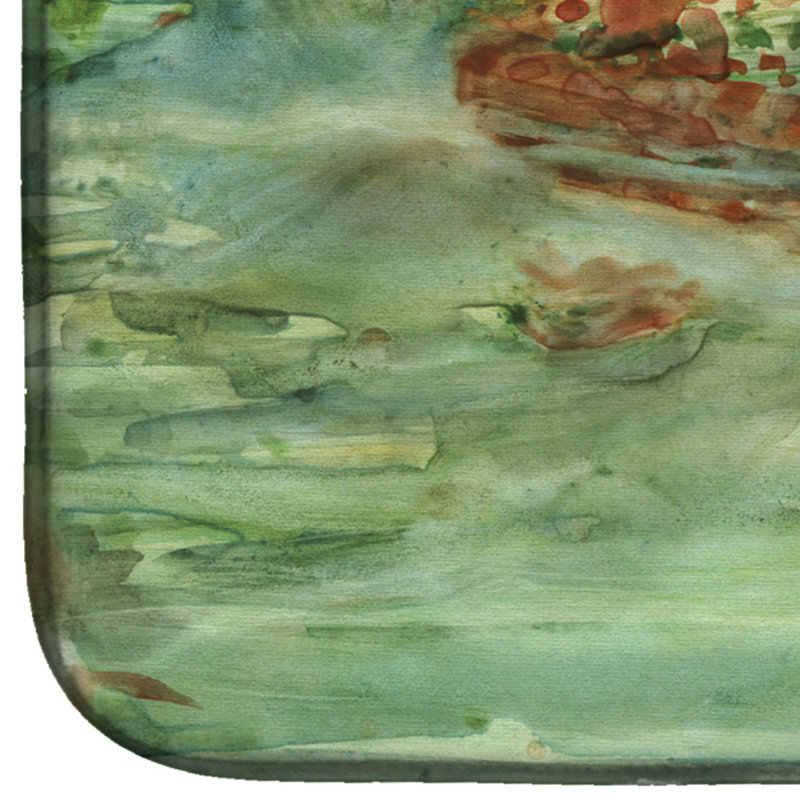 Tapis de séchage abstract fish