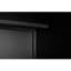 Support à 4 portes en acier noir pour mobile avec surface lisse et capacité de rangement supplémentaire-1561893658