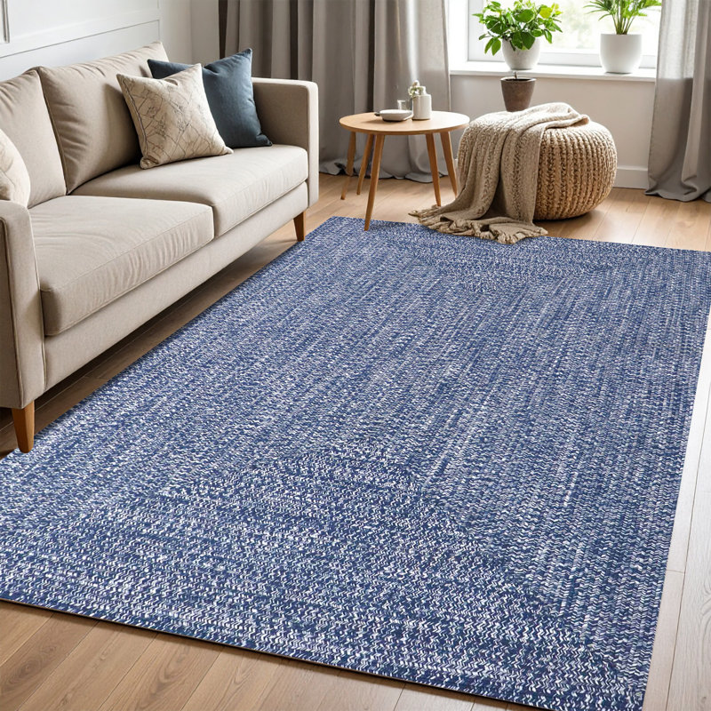 Tapis rectangulaire Gianangela avec envers antidérapant
