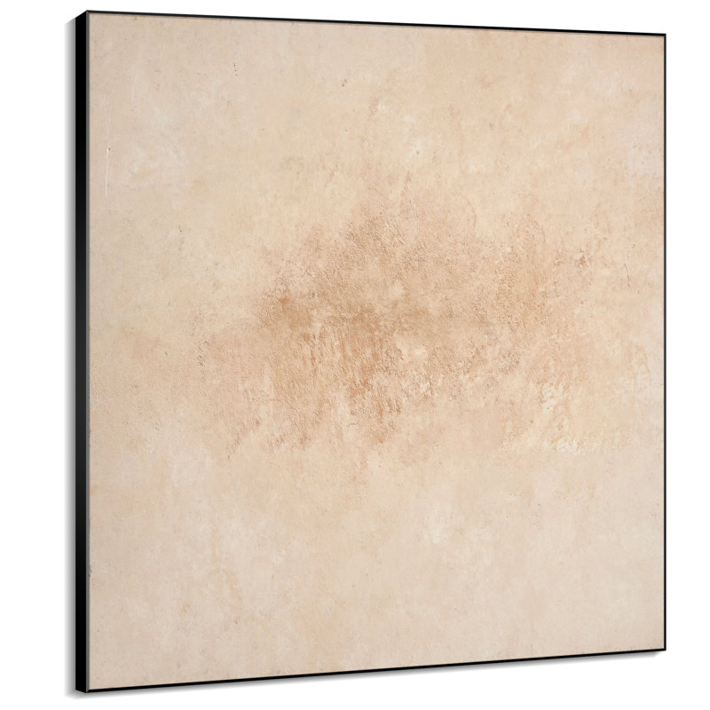 Effet - Art mural encadré très grand - Neutral Abstract Mute, H 72 po x l 72 po