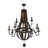 12 - Light Dimmable Empire Chandelier