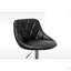 Tabouret de bar pivotant réglable en similicuir (ensemble de 2) pour cuisine à domicile, tabouret de bar à hauteur de comptoir