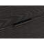 Table de chevet noire (ensemble de 2)