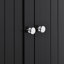 Armoire de buffet, armoire de coin, armoire de coin de plancher de salle de bain avec portes et tablettes, cuisine, salon, armoire de rangement autoportante pour salle de bain-2003485018