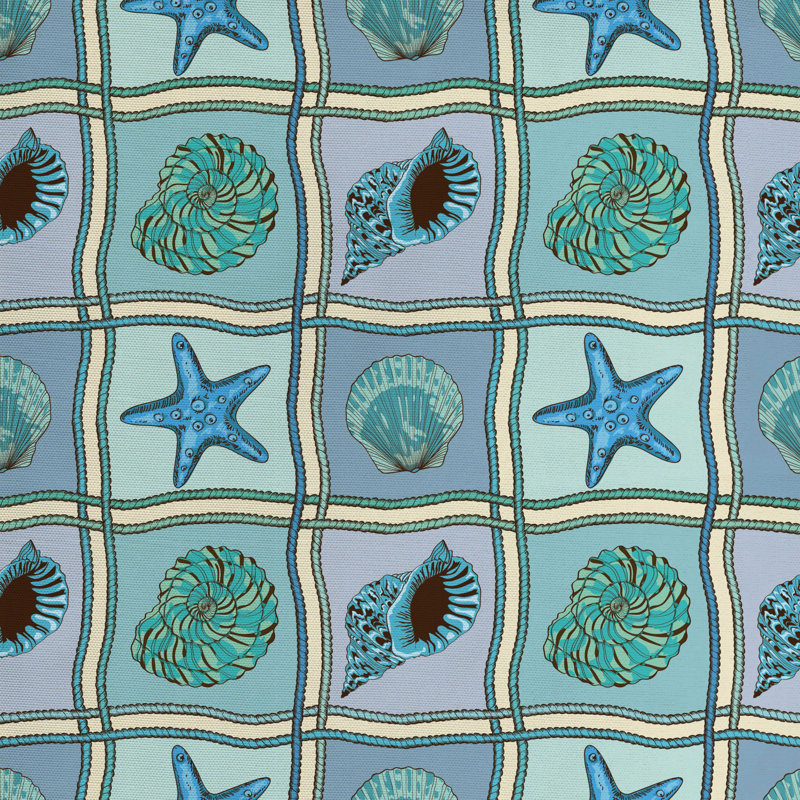 Tissu étoile de mer, l 36 po x L 360 po