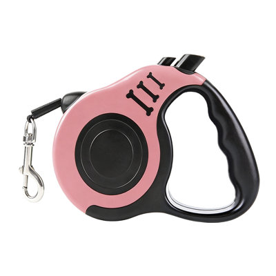 Retractable Dog Leash, Telescopic Tractor Dog Tape, Pet Tape with Handle