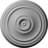 Endurathane Reece Ceiling Medallion, 21"OD x 1 1/4"P, (Fits Canopies up to 6 3/4")Factory Primed-29361551
