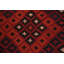 Tapis rouge Kilim 9 pi 13 po